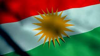 Kurdistan Flag with Kurdish Songs 2 | ئاڵای کوردستان بە گۆرانی کوردی