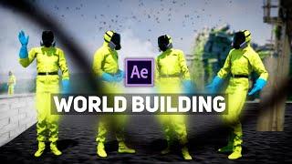 How To Set Up 3d Worlds in after effects | 3D Camera Tutorial