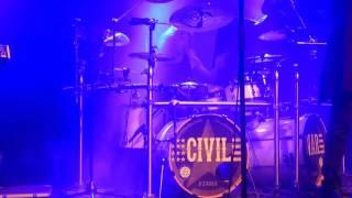 Daniel Mullback and Civil War at Klubben in Stockholm 15/10-2016.