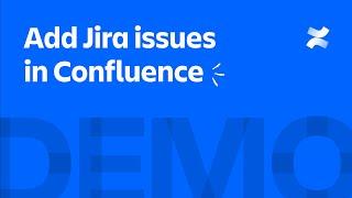 Add Jira issues in Confluence | Atlassian