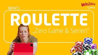 Roulette Regeln: Zero Game & Serien