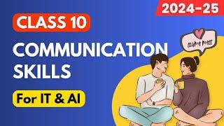 Communication Skills Class 10 IT/AI [2024-25] Animated OneShot