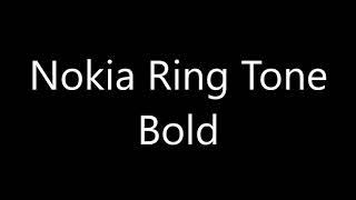 Nokia ringtone - Bold
