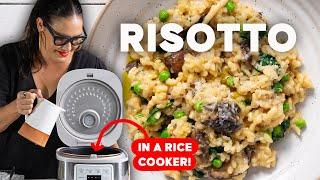 No-Stir Risotto In A Rice Cooker | The Busy Person Method  | Marion’s Kitchen