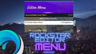 [FREE] RockStar Editor Menu RageUI | Oco'Dev