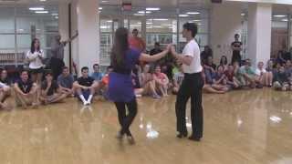 Cha Cha Demo by Bevan and Jane  to "Smooth" by Santana