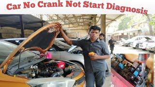 Car No Crank Not Start Fault Diagnosis & Troubleshooting