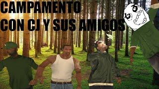 El Campamento De CJ y Sus Amigos (GTA San Andreas - Loquendo)