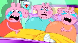 Daddy Peppa & Mummy Peppa is Pregnant?? - What Happened? - Peppa Pig Funny Animation