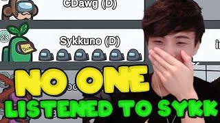 The bad guys didn't listen to Sykkuno in Among Us ft. Valkyrae, Corpse, LilyPichu.