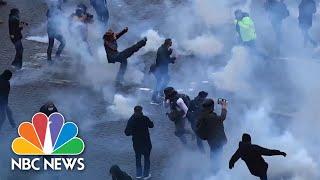 Pension reform proposal in France sparks mass protests