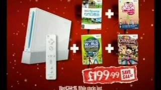 Gamestation Christmas Advert - Nintendo Wii Bundle