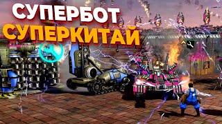 ШЕСТЬ ИГРОКОВ ПРОТИВ СУПЕР КИТАЯ в Red Alert 3 : Corona Mod