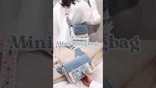 Rekomendasi mini slingbag korea cakep cakep gini under 100K  #shopeehaul #shorts