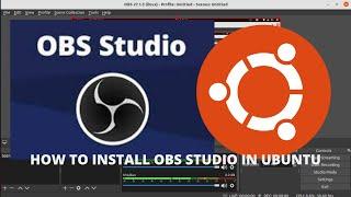 How to install OBS Studio in Ubuntu!