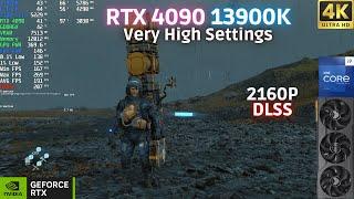 Death Stranding - Very High Settings 4K + DLSS | RTX 4090 | 13900K 5.8GHz