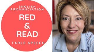 Learn How to Pronounce RED & READ - American English Homophone Pronunciation Lesson  #learnenglish