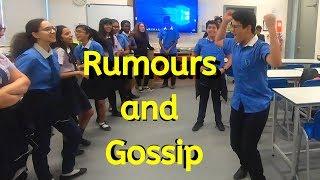 Demonstration of how Rumours and Gossip spread at school