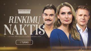 SEIMO RINKIMŲ NAKTIS 2024 | Andrius Tapinas, Rima Urbonaitė ir Paul de Miko | RINKIMAI Laisvės TV