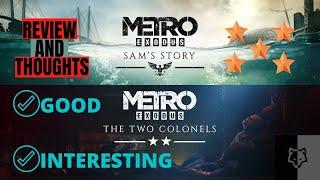 Metro Exodus DLC The Two Colonels, Sam's Story Review and thoughts!