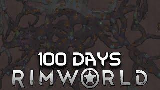 I Spent 100 Days in a Mountain in Rimworld... Here's What Happened