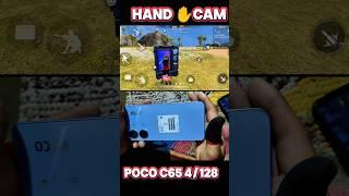 POCO C65 4/128 || Handcam gameplay #freefire #handcam #shorts