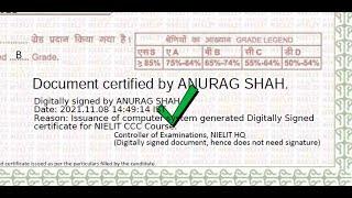 Remove ? Question mark from CCC, ITI, Certificate, aadhar card| Verify ITI & CCC Certificate