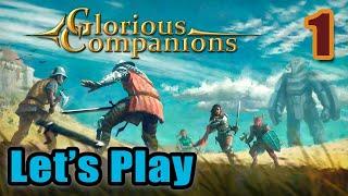 Let's Play - Glorious Companions - Full Gameplay (Version 1.0) - Tactical Turn Based Open World RPG