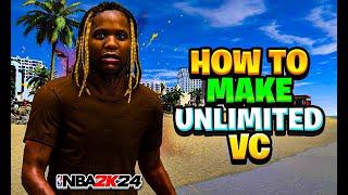 HOW TO MAKE UNLIMITED VC IN SEASON 9 OF NBA 2K24 WHILE BEING NO MONEY SPENT!! EASY FAST VC METHOD!!