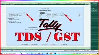 tds in tally erp 9 | tds in tally | tally erp 9 | tally | tds | gst in tally | tds and gst in tally