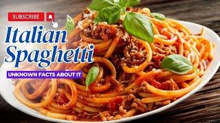 Unveiling The Secrets of Italian Spaghetti #imagenishvideos