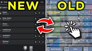 How to Get back *OLD / NEW Menu* in Roblox! (easy)