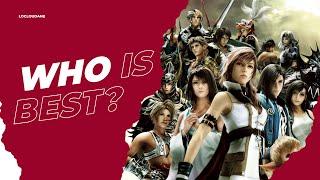 Who is Best in Final Fantasy I-XV (minus XI and XIV)