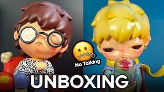 POP MART HIRONO Keith Haring & Le Petit Prince Big Figure Unboxing Review ASMR