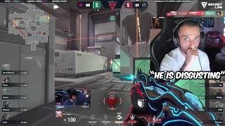 FNS Reacts To LEV Aspas Insane 1v4 Clutch Against KRU In VCT