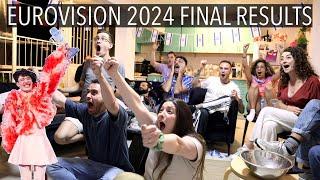 EUROVISION 2024 - FINAL RESULTS - REACTION