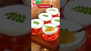 strawberry jelly #shorts #dessert