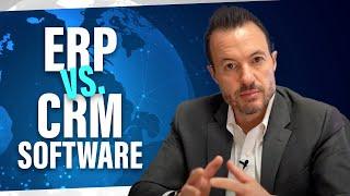 ERP vs. CRM Software: What Is the Difference? [Sales Automation vs Enterprise Resource Planning]
