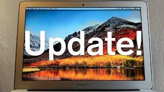 How to Update Macbook Air - High Sierra to Latest Version