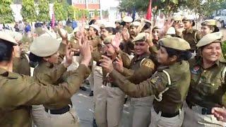 Punjab Police personnel celebrate New Year in Jalandhar