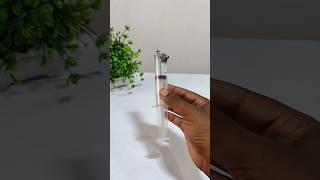 how to make air pump with syringe | Air pump experiment | #shorts #experiment #airpump