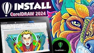 CorelDRAW 2024 - Download & Install! For Free! Stop Using Fake Version - Corel Install step by step