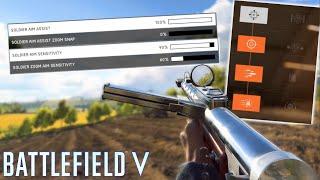 Maxiq's Settings & Gun Specializations on Battlefield 5