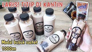 LARIS POSTING DI WA & FB! IDE JUALAN MINUMAN BOTOL | ES SUSU COKLAT JELLY | MINUMAN KEKINIAN 2023