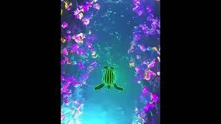 Bioluminescent  Turtle  Night #shorts #Turtle