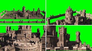 green screen castle 01 || green screen effects || green screen video || green screen animation