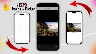 React Native Image Picker - Firebase Storage | React Native Tutorial || Javascript