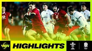 HIGHLIGHTS | WALES v ENGLAND | 2025 U6N20 | RUGBY HIGHLIGHTS