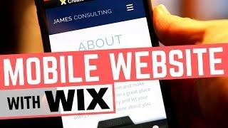 Create Mobile Website With Wix Mobile Editor - How AUTOMATIC is it?