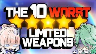 The 10 WORST Limited 5 Star Weapons in Genshin Impact